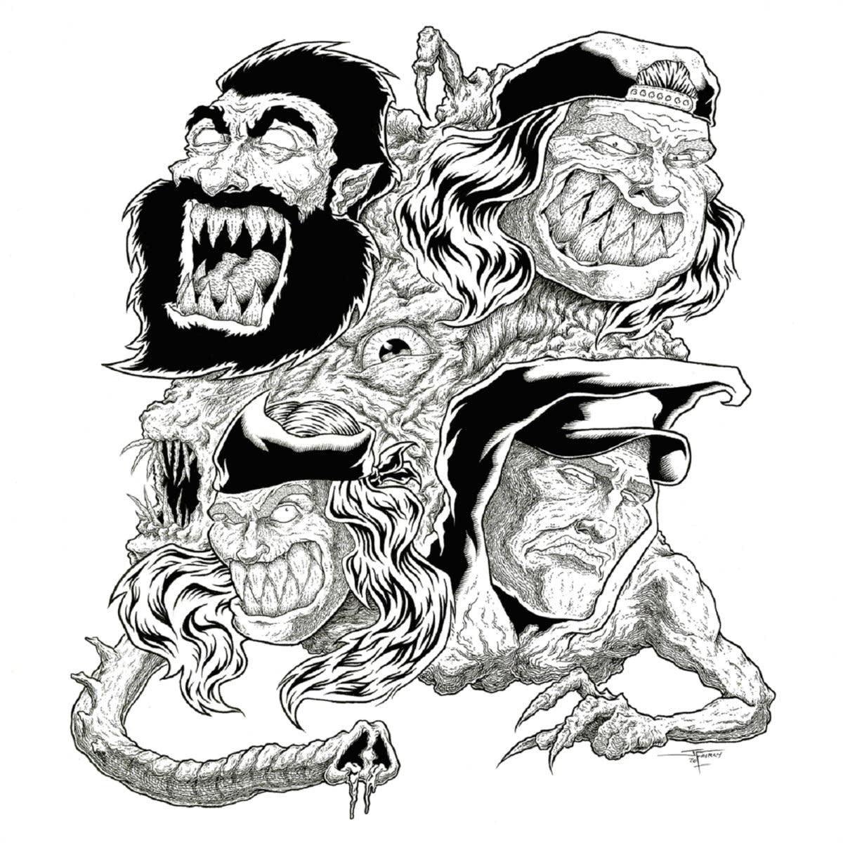 Front Lines of Good Time LP by MF Ruckus album artwork