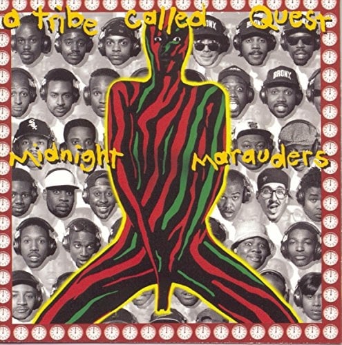 Midnight Marauders CD by A Tribe Called Quest album artwork