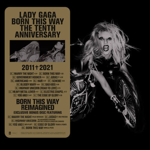 Born this Way 3LP by Lady Gaga album artwork
