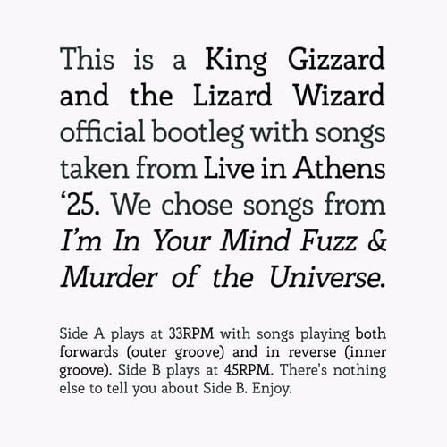 I'm In Your Mind... LP by King Gizzard and the Lizard Wizard album artwork