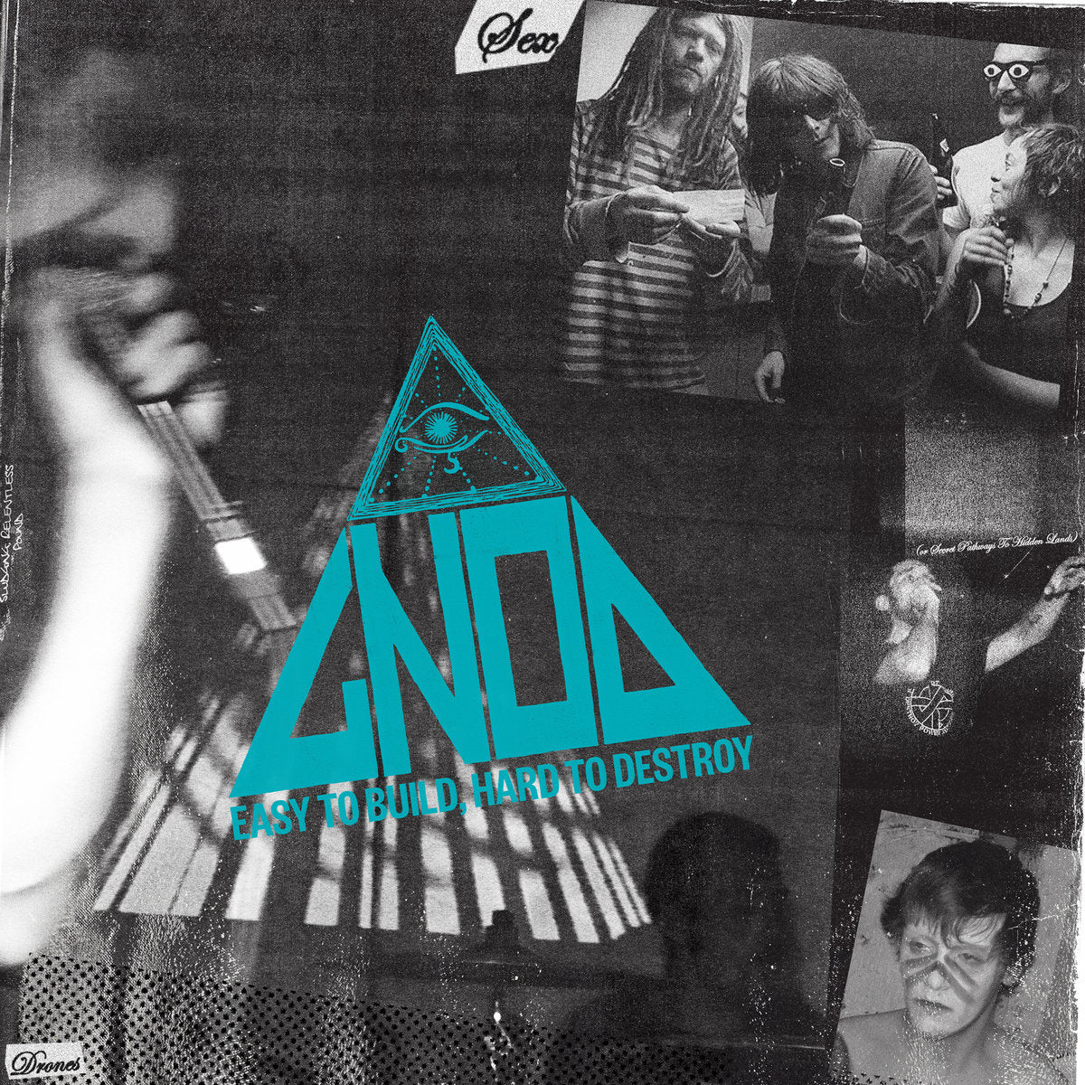 Easy To Build Hard To Destroy LP by Gnod album artwork