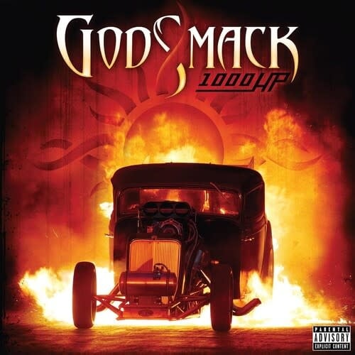 1000hp LP by Godsmack album artwork