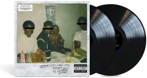 good kid, m.A.A.d city 2LP by Kendrick Lamar album artwork