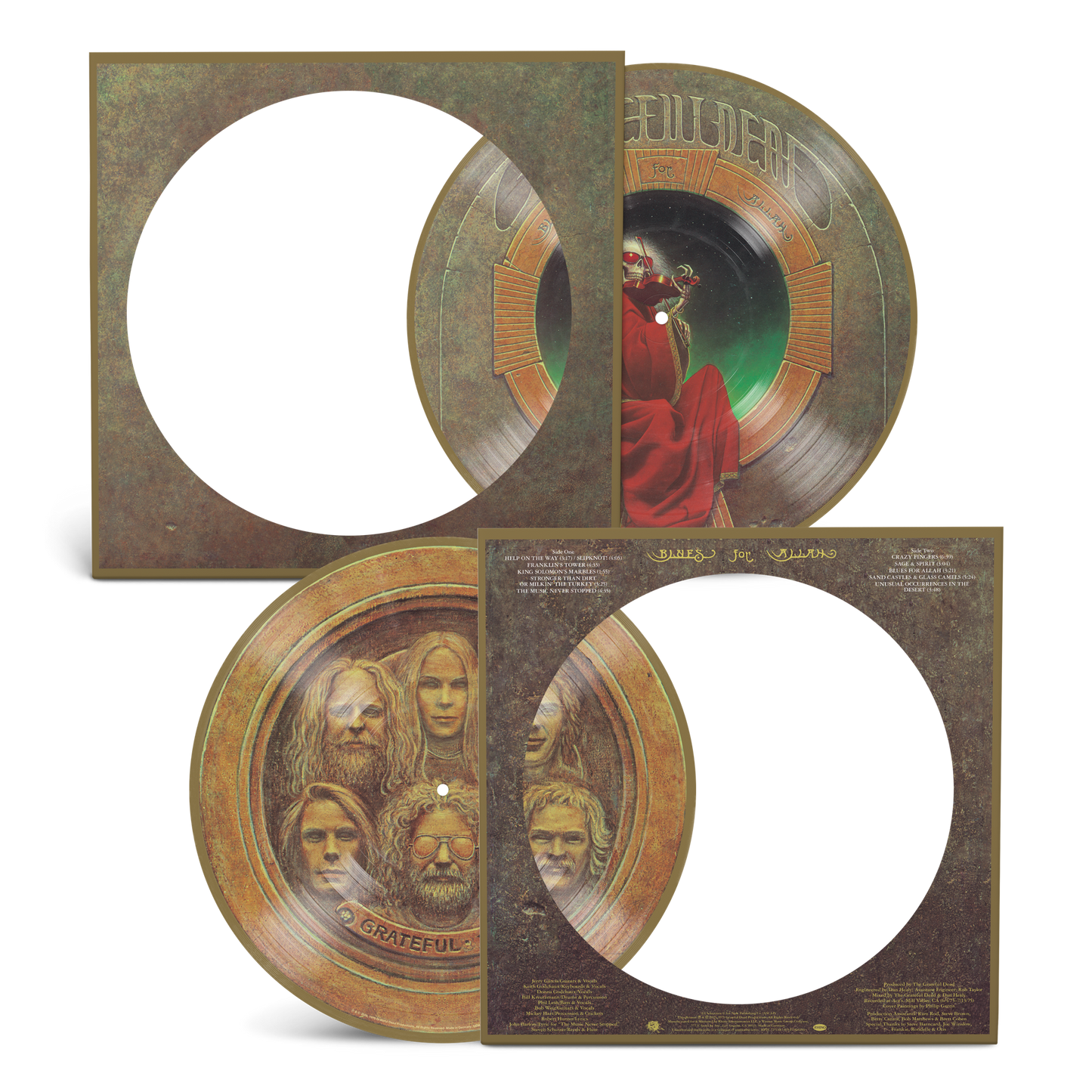 Blues for Allah LP by Grateful Dead album artwork