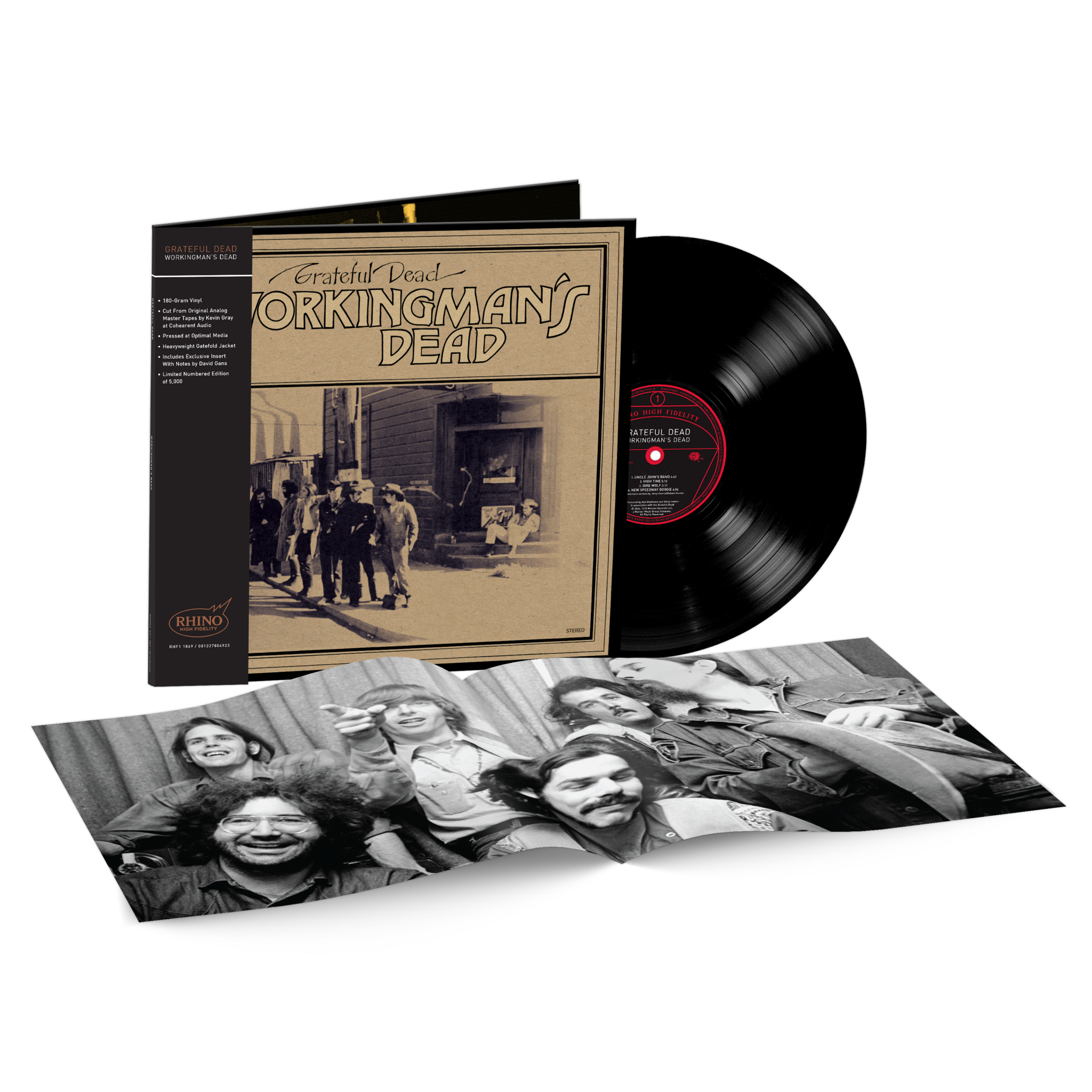 Workingman's Dead LP by Grateful Dead album artwork