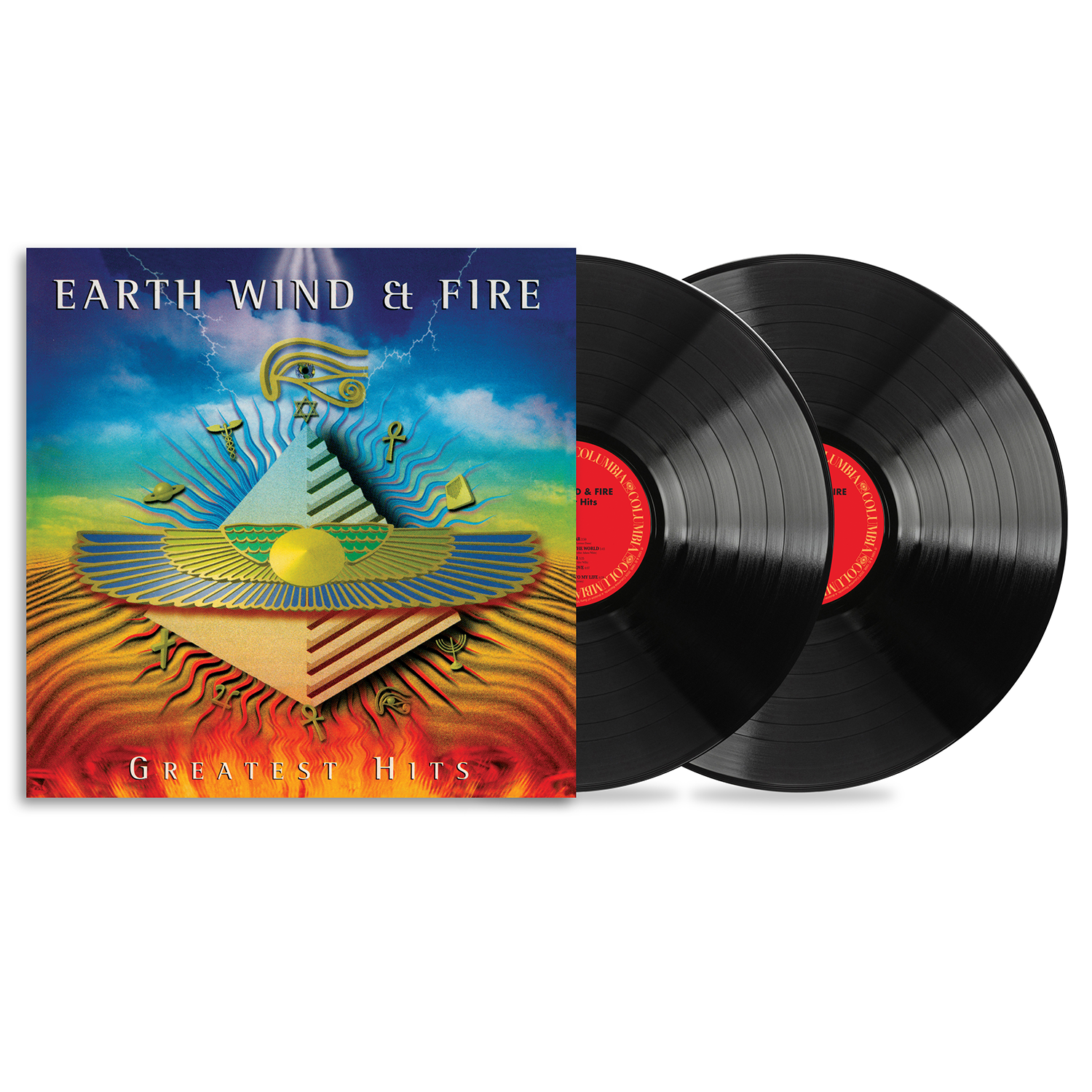 Greatest Hits 2LP by Earth, Wind & Fire album artwork