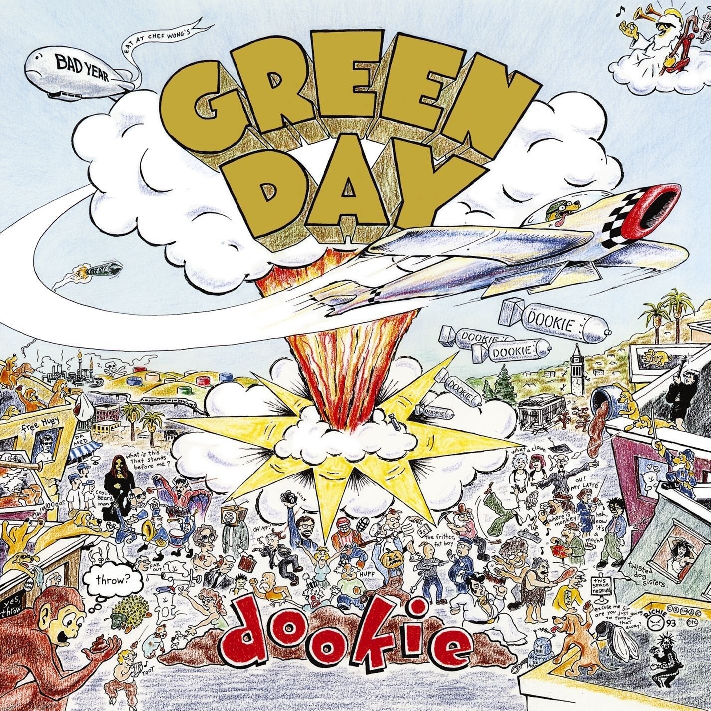 Dookie LP by Green Day album artwork