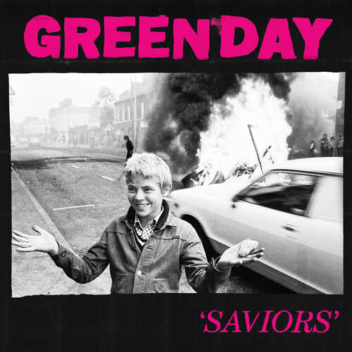 Saviors LP by Green Day album artwork