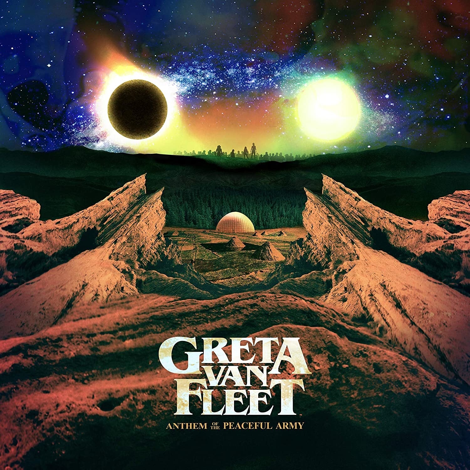 Anthem of the Peaceful Army LP by Greta Van Fleet album artwork
