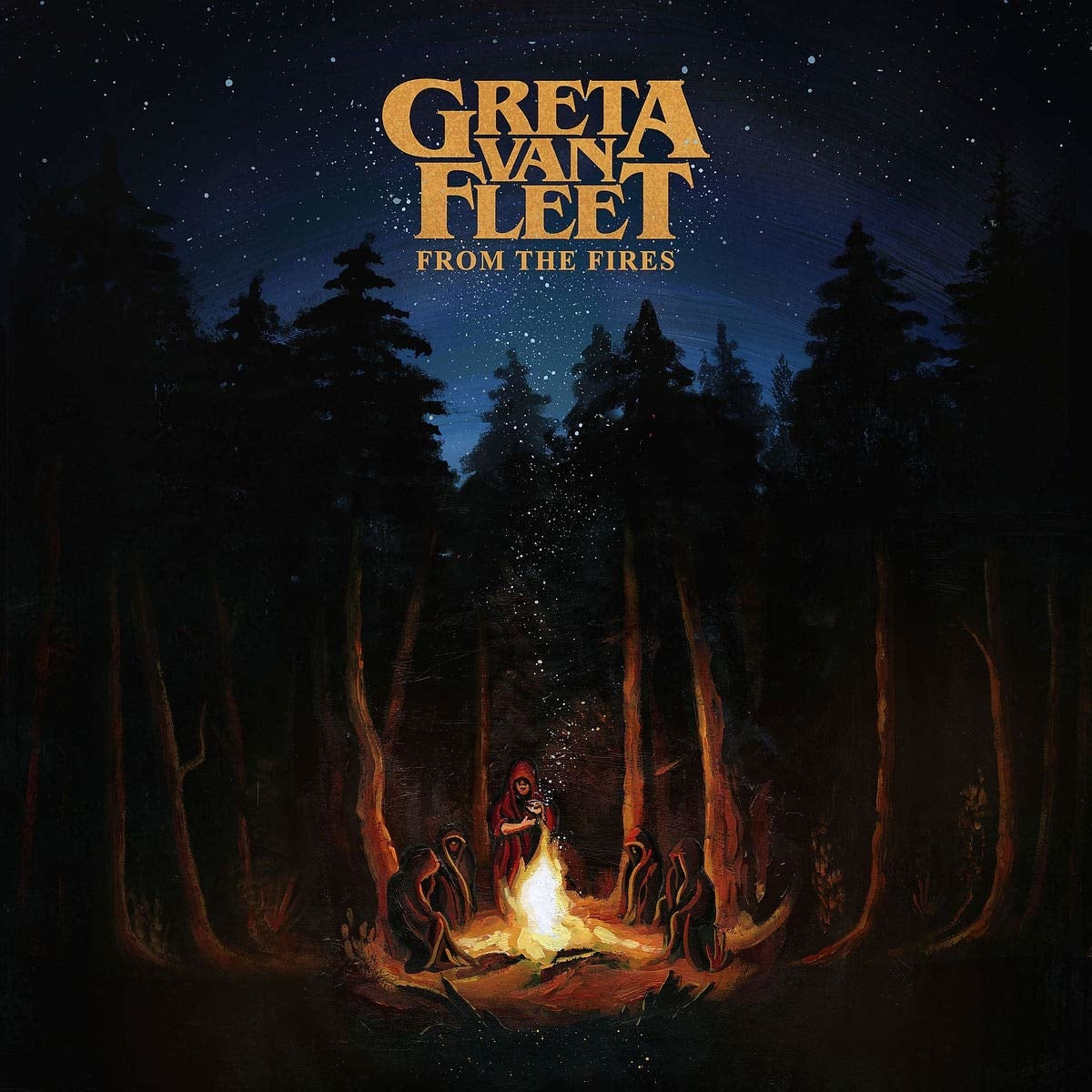 From the Fires LP by Greta Van Fleet album artwork