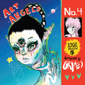 Art Angels LP by Grimes album artwork