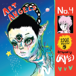 Art Angels LP by Grimes album artwork