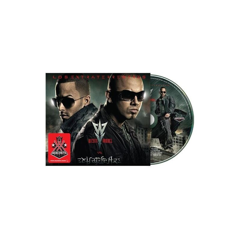 Los Extraterrestres CD by Wisin & Yandel album artwork