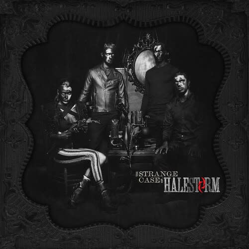 The Strange Case of... LP by Halestorm album artwork