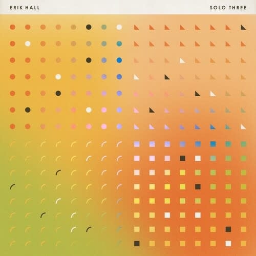 Solo Three LP by Erik Hall album artwork