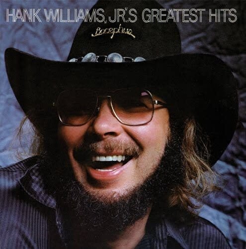 Greatest Hits LP by Hank Jr. Williams album artwork