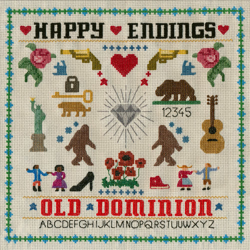 Happy Endings LP by Old Dominion album artwork