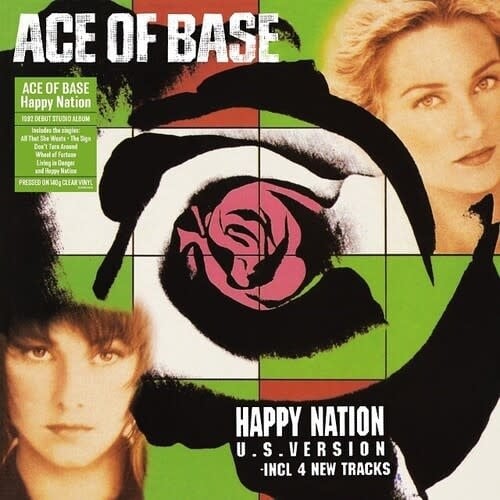 Happy Nation LP by Ace of Base album artwork