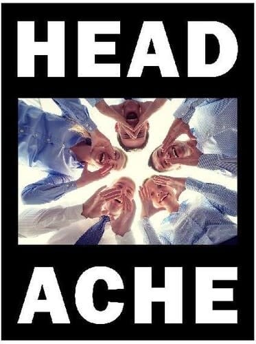 The Head Hurts but the Heart Knows the Truth LP by Headache album artwork