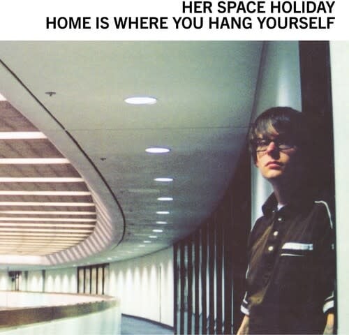 Home Is Where You Hang Yourself LP by Her Space Holiday album artwork