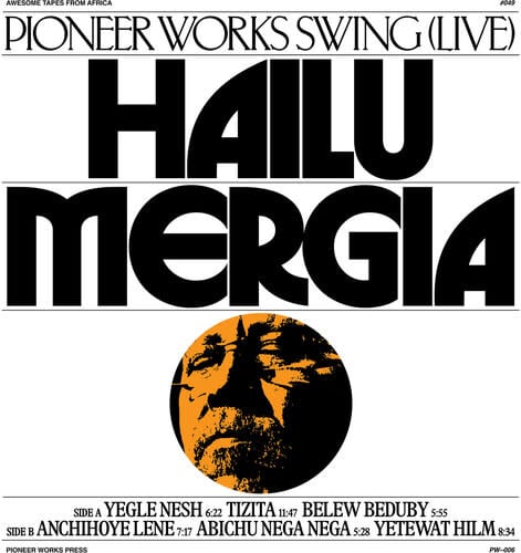 Pioneer Works Swing (Live) LP by Hailu Mergia album artwork