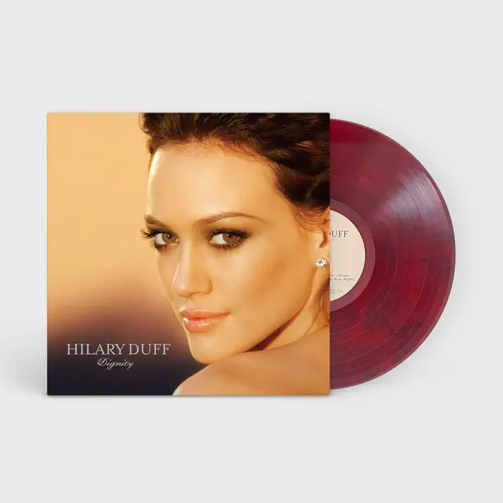 Dignity LP by Hilary Duff album artwork