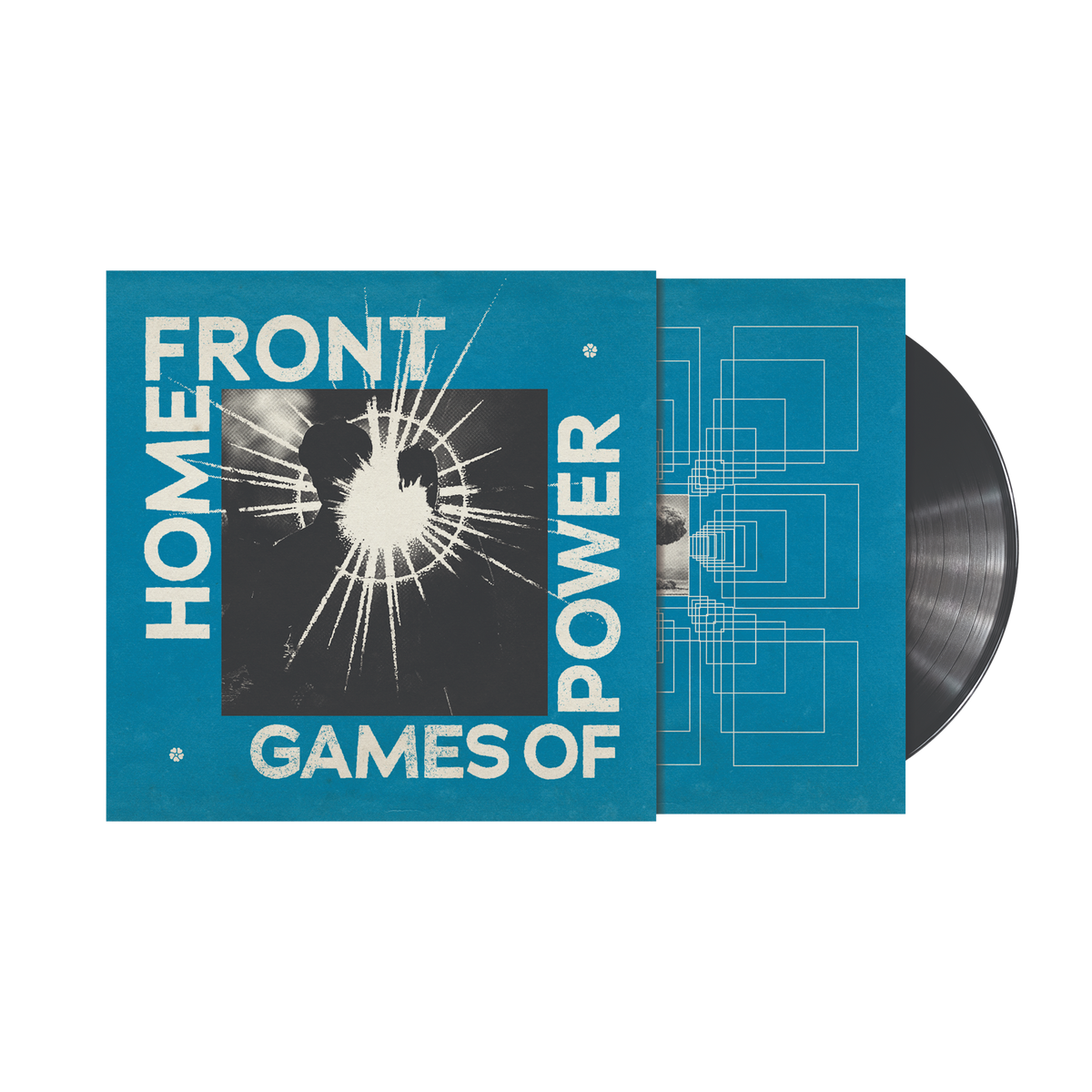 Games of Power LP by Home Front album artwork
