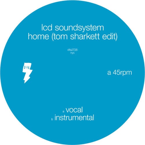 Home (tom sharkett edit)12" Single 12" by LCD Soundsystem album artwork