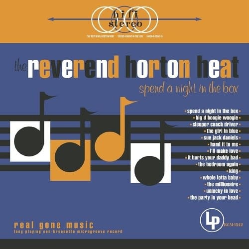 Spend a Night In the Box LP by The Reverend Horton Heat album artwork