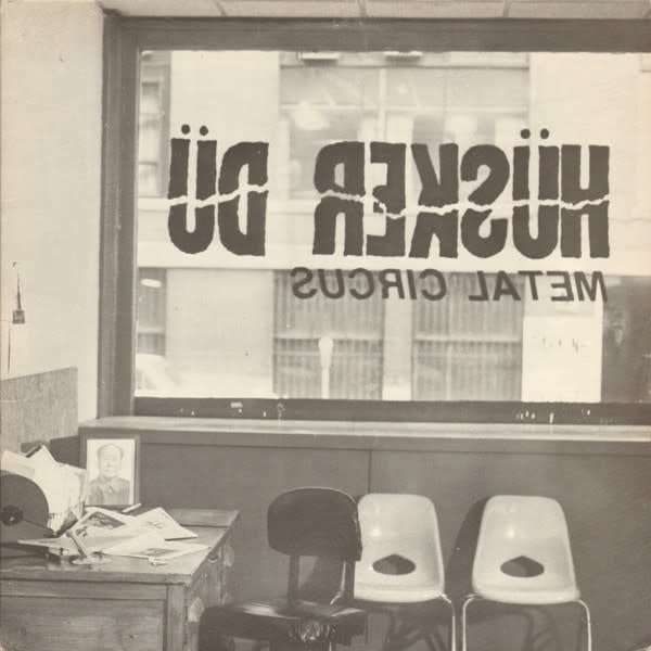 Metal Circus LP by Husker Du album artwork