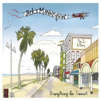 Everything in Transit LP by Jacks Mannequin album artwork