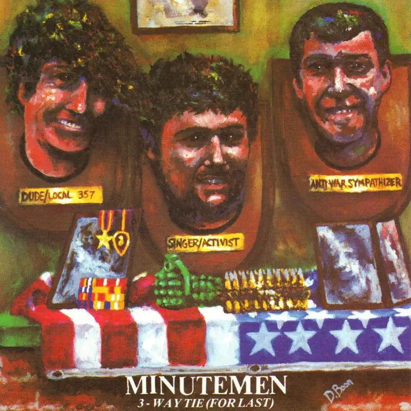 3-Way Tie (for Last) LP by Minutemen album artwork