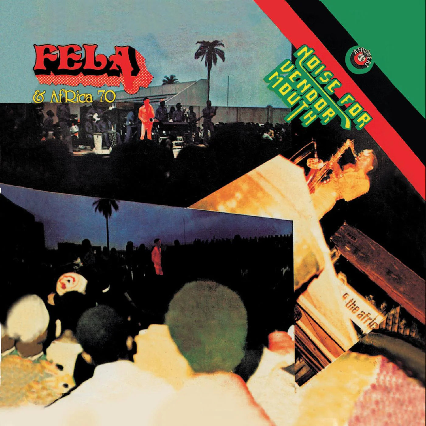 Noise for Vendor Mouth LP by Fela Kuti album artwork