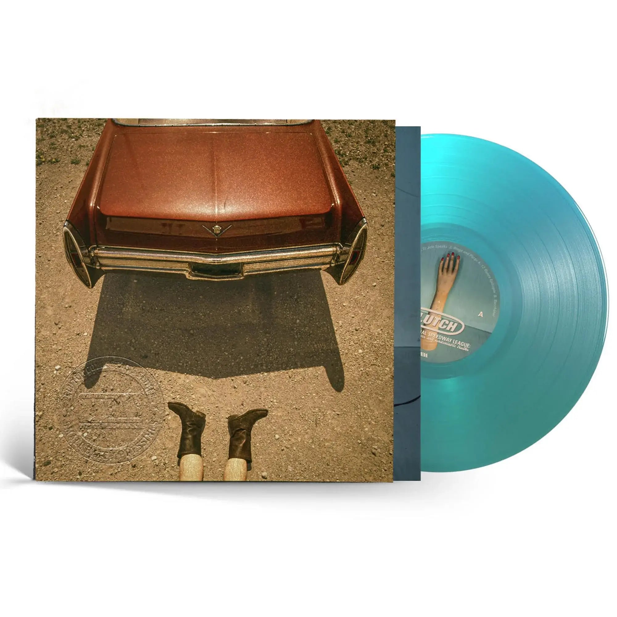 Transnational Speedway League: Anthems Anecdotes... LP by Clutch album artwork