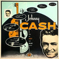With His Hot & Blue Guitar LP by Johnny Cash album artwork