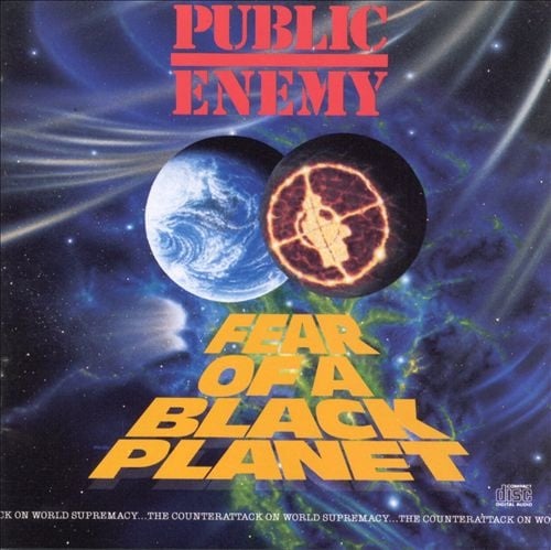 Fear of a Black Planet LP by Public Enemy album artwork