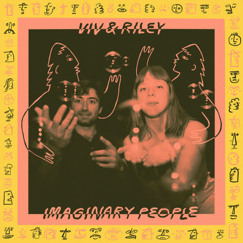 Imaginary People LP by Viv & Riley album artwork