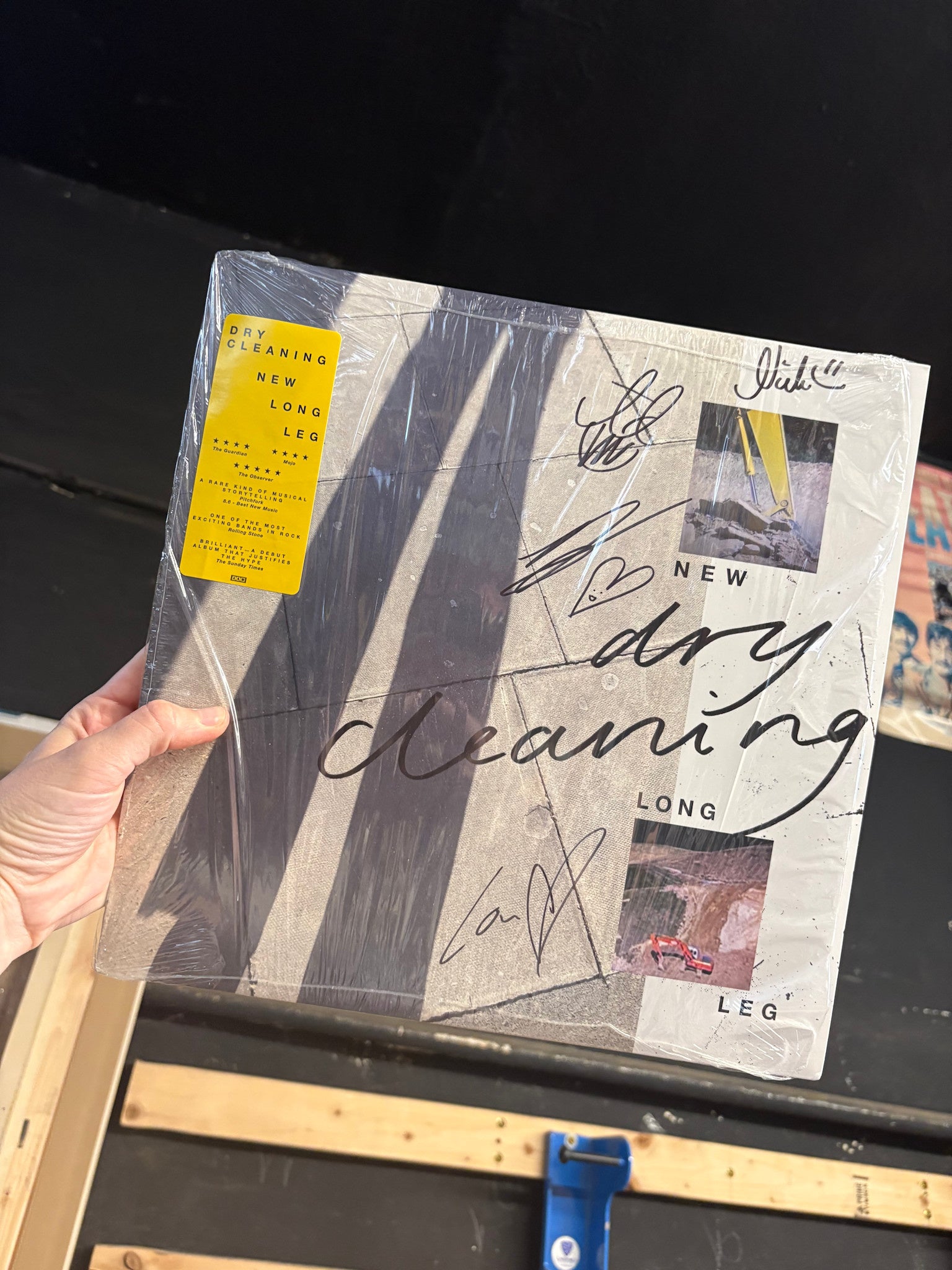 New Long Leg LP by Dry Cleaning album artwork