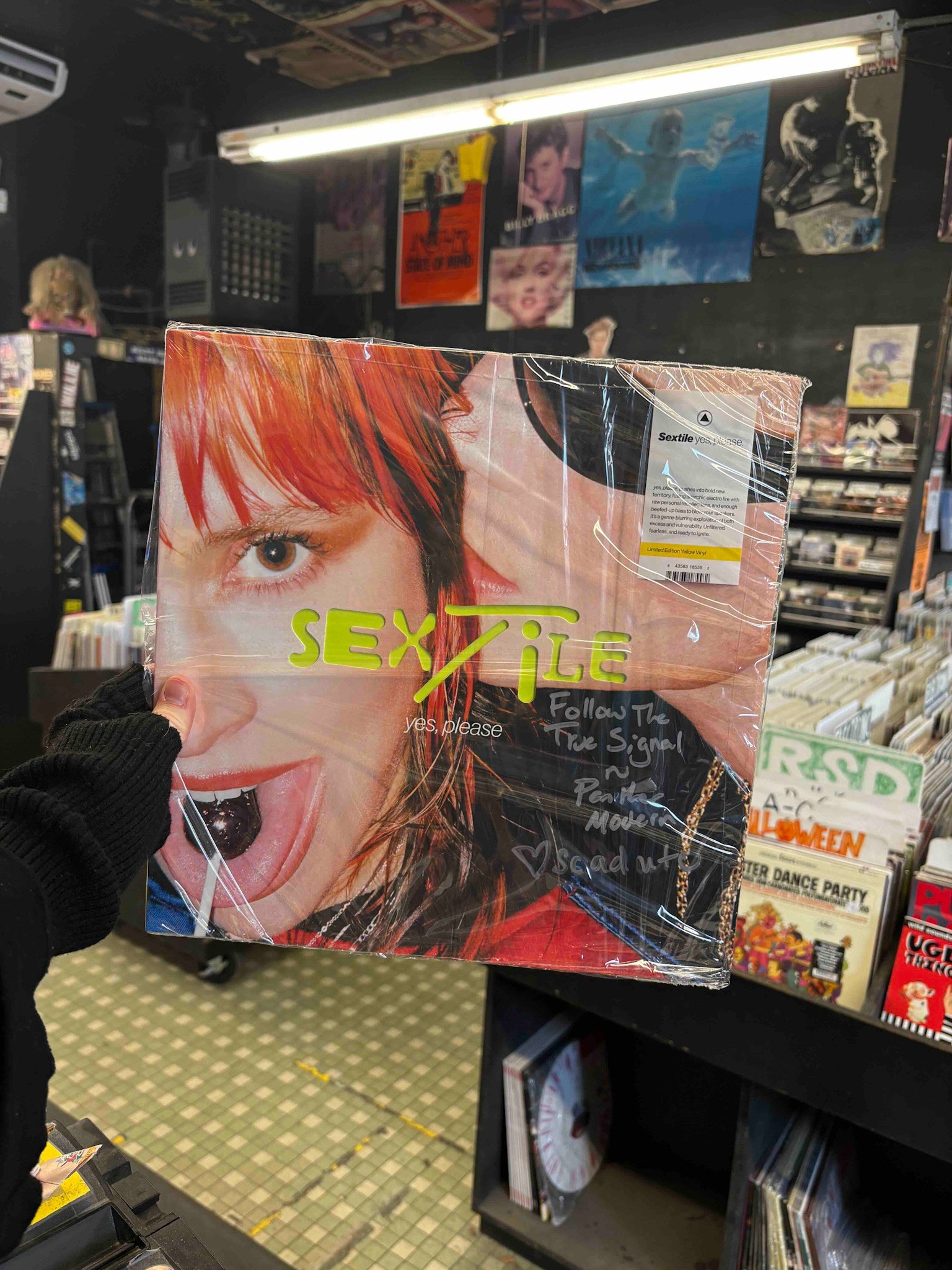 Yes, Please LP by Sextile album artwork