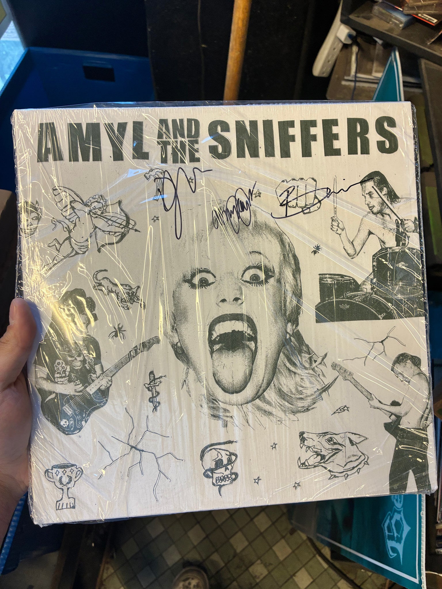 Self-Titled by Amyl and the Sniffers album artwork