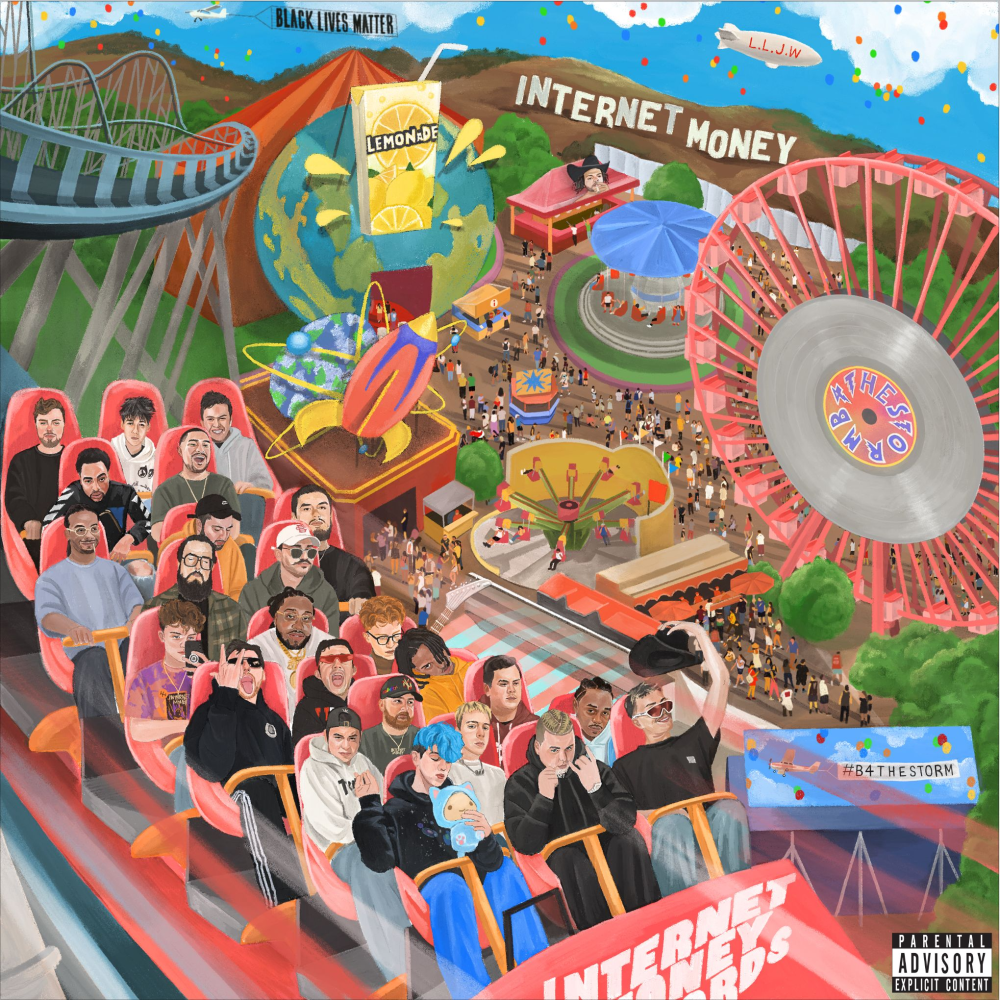 B4 the Storm 2LP by Internet Money album artwork
