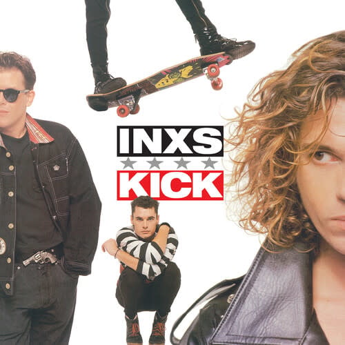 Kick LP by INXS album artwork