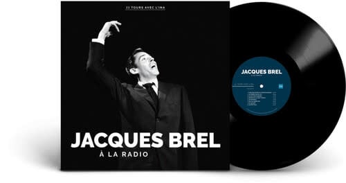 A La Radio LP by Jacques Brel album artwork