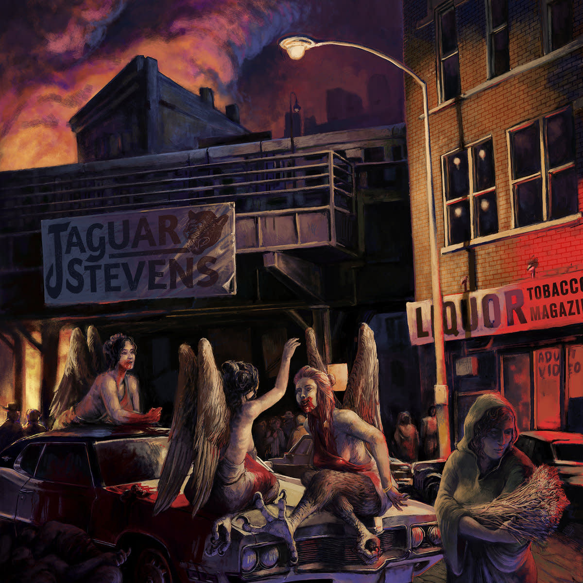 Dead Miner's Daughter LP by Jaguar Stevens album artwork