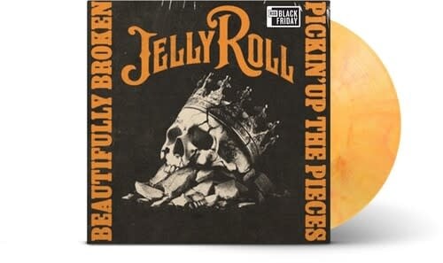 Beautifully Broken (Pickin' Up The Pieces) LP by Jelly Roll album artwork