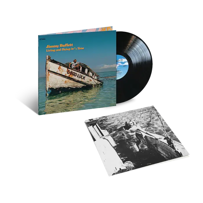 Living And Dying In 3/ 4 Time LP by Jimmy Buffett album artwork