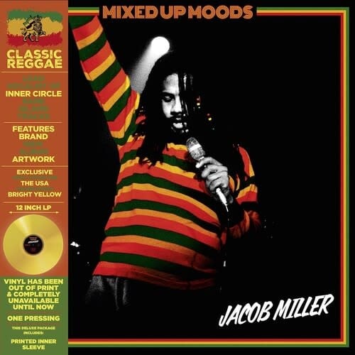 Mixed Up Moods LP by Jacob Miller album artwork