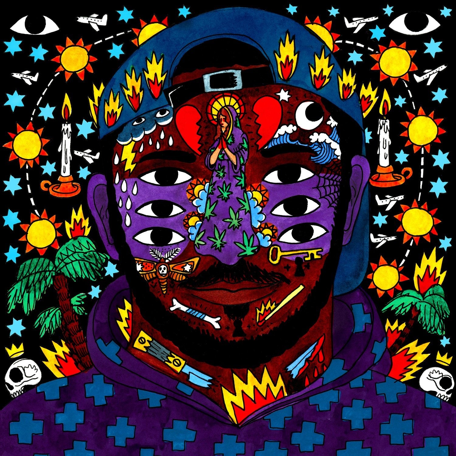 99.9% 2LP by KAYTRANADA album artwork