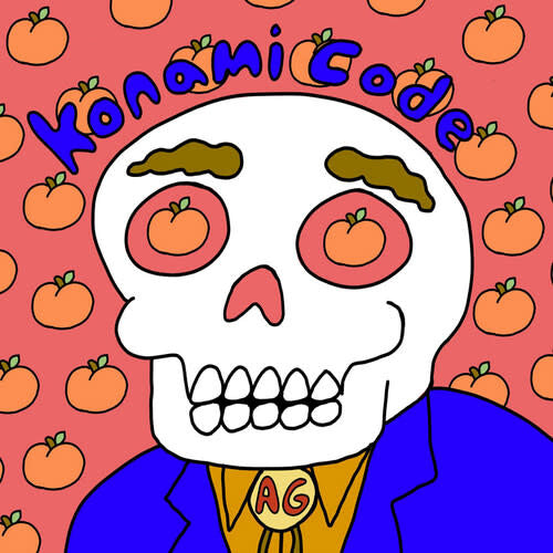 Konami Code LP by Arcadia Grey album artwork