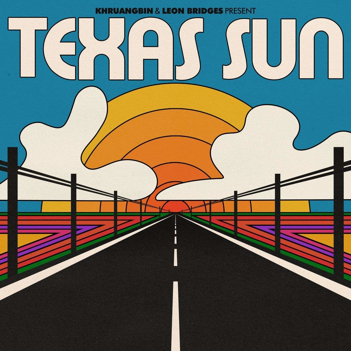 Texas Sun EP by Khruangbin & Leon Bridges album artwork